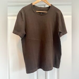Brown Top with Care Label - 80% Cotton